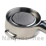 Portafilter naked nanjun size 58, wooden handle