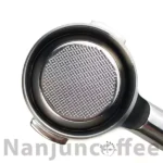 Portafilter naked nanjun size 58, wooden handle