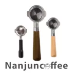 Two-cornered Nakad portafilter, size 51, Nanjun Delonghi