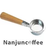 delonghi naked three pin portafilter size 51 wooden handle