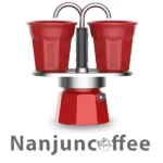 red bialetti mini express 2 cup