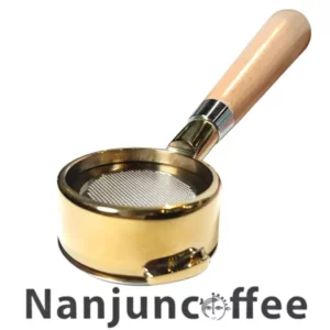 58 size naked portafilter with two slanted pins