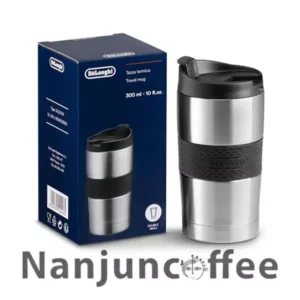 Delonghi Double wall stainless steel travel mug, 300 ml DLSC074