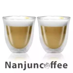 Delonghi Double wall cappuccino glasses, 270 ml, set of 2 DLSC311
