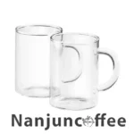 Delonghi glass coffee mugs , 250 ml, set of 2 DLSC320