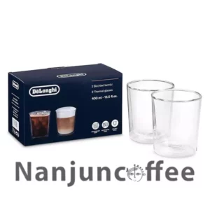 Delonghi Double wall thermal glasses, 400 ml, set of 2 DLSC318