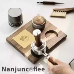 Nanjun wooden stand (tamper leveler portafilter)