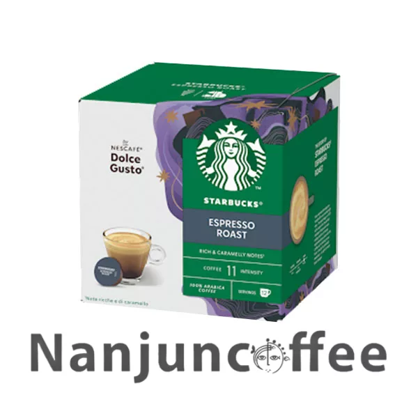 STARBUCKS CAFFE' CAPSULE ESPRESSO ROAST X12