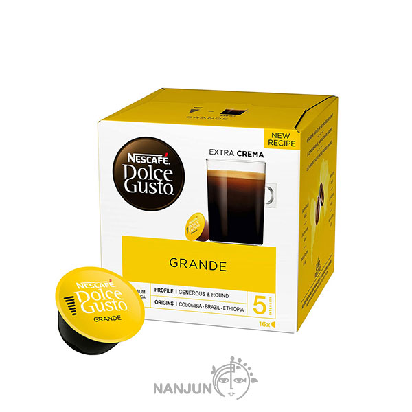 Coffee capsules NESCAFÉ® Dolce Gusto® Grande, 16 pcs