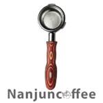 Nakad three-pin portafilter, size 58, Nanjun wooden handle
