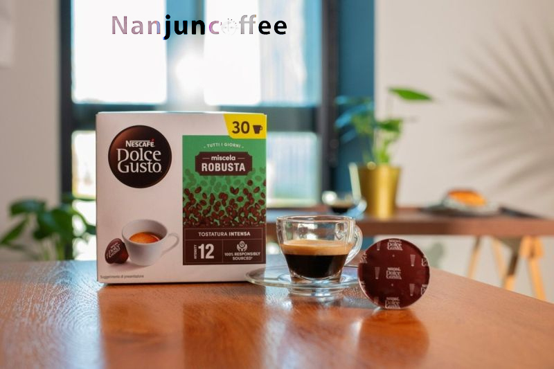 کپسول قهوه دولچه گوستو میشلا روبوستا 30 عددی